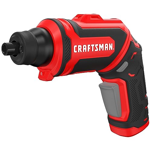 CRAFTSMAN 4V Cordless Screwdriver with USB Charger and Picture Hanging Kit Included CMHT6640BI - Image 1