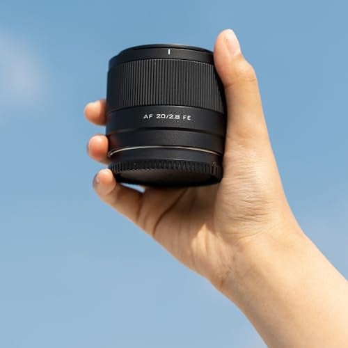 VILTROX 20mm f2.8 FE, 20mm f/2.8 e-Mount Full Frame Camera Lens Ultra Wide Angle Auto Focus Lens for Sony a7CR a7C a7CII a6700 ZV-E100 a6400 a6600 a7III a7IV - Image 4