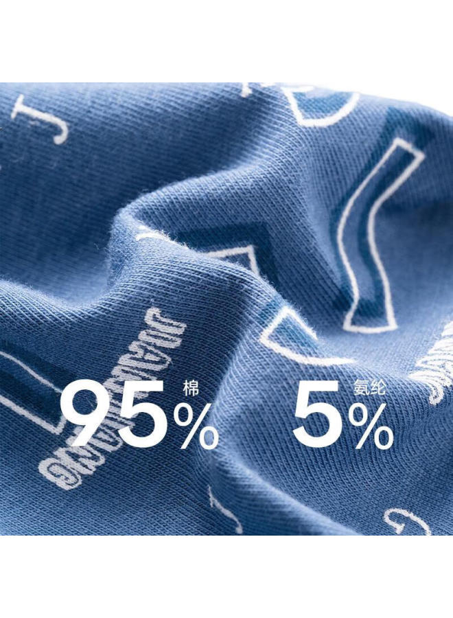 Athlete Healthguard Men's Triangle Underwear Long Cotton Men's Underwear Head Youth Underwear Men's Antibacterial Breathable 3-pack - Image 3
