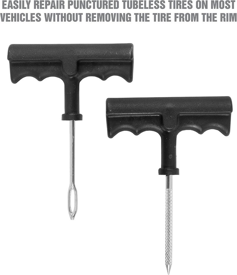 OEMTOOLS Tire Plug Kit 8-Pc for Tubeless Tires - Image 3