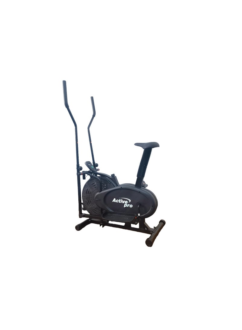 جهاز الأوربتراك آكتف برو مع مقعد – دولاب 450 مم، نظام سلسلة، مقاومة قابلة للتعديل، قدرة تحمل 100 كجم