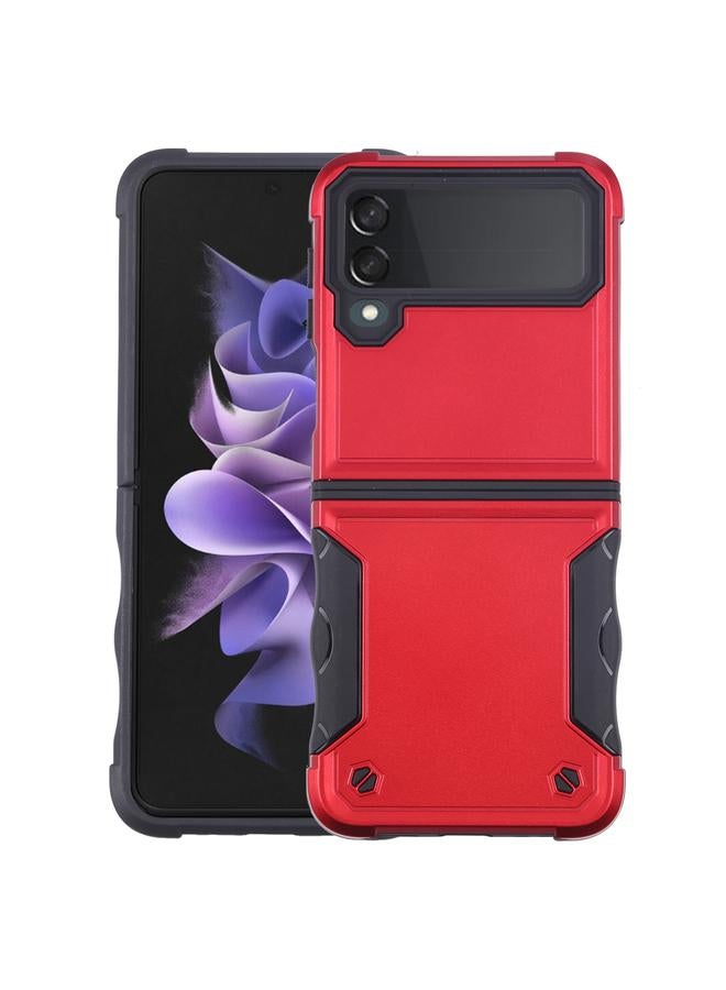 اس-توب جراب لهاتف Samsung Galaxy Z Flip4، جراب هاتف مضاد للانزلاق ومقاوم للصدمات - Image 1