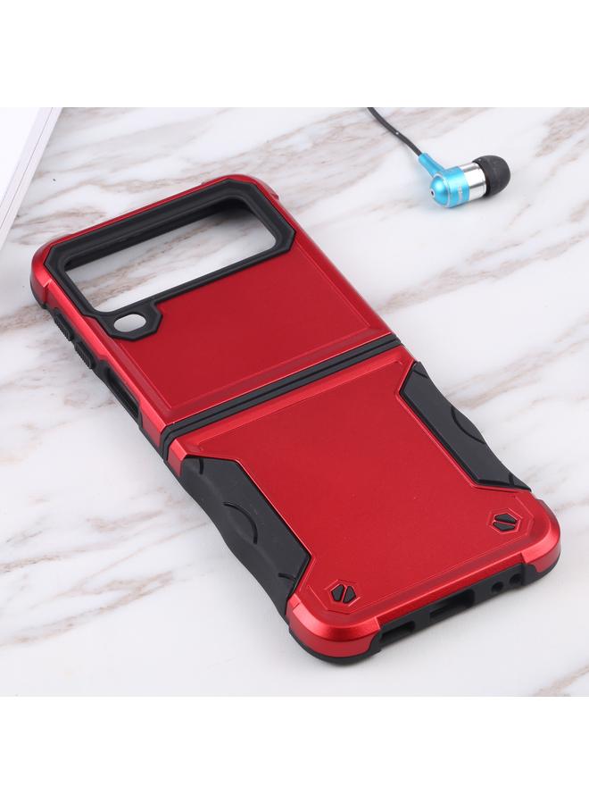 اس-توب جراب لهاتف Samsung Galaxy Z Flip4، جراب هاتف مضاد للانزلاق ومقاوم للصدمات - Image 2