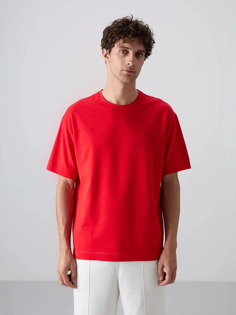 تومي لايف TOMMY Oversized Crew Neck T-shirt