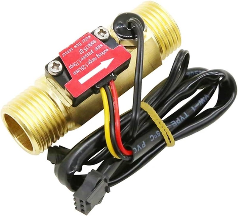 Multi-demand satisfied design Water Flow Meters, 1/2" 3/4" BrassWater Flow Sensor 1.75MPa Hall Sensor Turbine Flowmeter DC5~18V Used To Measure The Flow Of The Medium(DN15) Simplified versatile design Wide daily application Hanging space save All-item unified delivery Classic design alternatives Varied available picks KSA local stock Various color options Precision made Flexible sizing options Budget friendly premium quality Cleaner resistant Confirmed available stock Simple upgraded construction Suburban residential ship Multiple sizes Daily repeated use trusted quality Global assorted color picks Transit & use compatible Easy transit optimized build Dense material Nationwide delivery Polished safe edge Organized shipment arrange - Image 5
