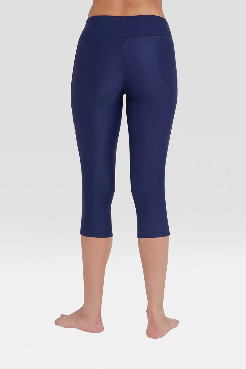 COEGA SUNWEAR  COEGA Swim Tights 3/4 Solid Ladies SzUK8 - Navy for Women | Best Price UAE
