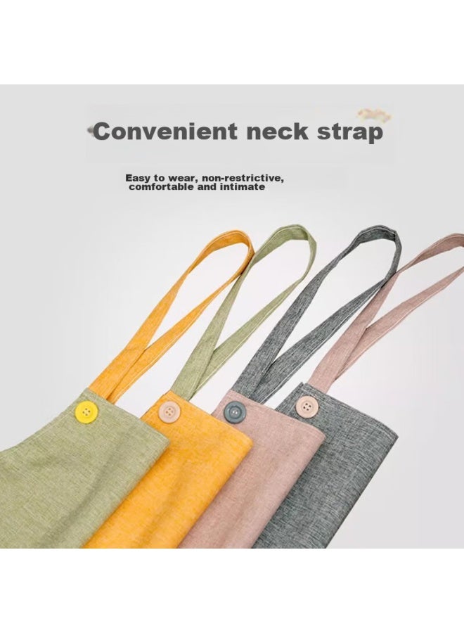 Mengting Waterproof And Oil-resistant A, Kitchen Clothing, Cooking Smock, Waist A, Cooking A, Work Uniform - Image 4
