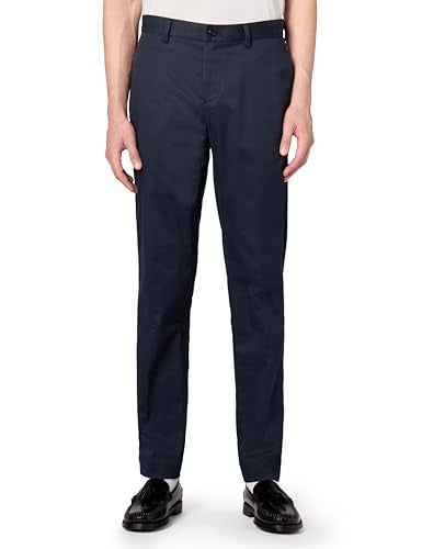 Brooks Brothers Mens Regular Fit Stretch Lightweight Advantage Chino Pants Navy 36W x 30L