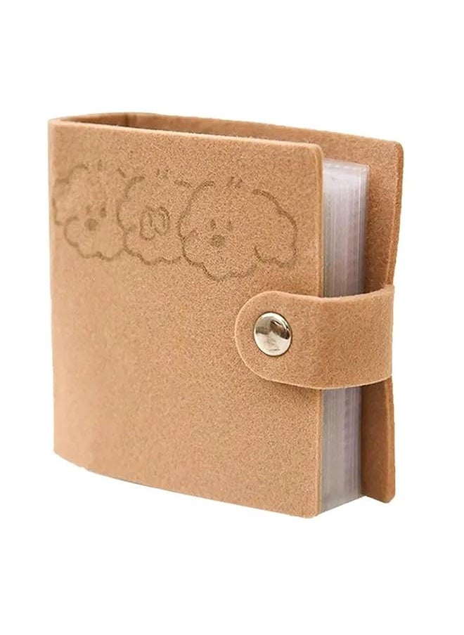 erorex 3 Inch Photo Album Mini Kpop Photocard Binder Small Photo Album Card Holder For Fujifilm Instax Polaroid Film 40 Pockets  - Image 1