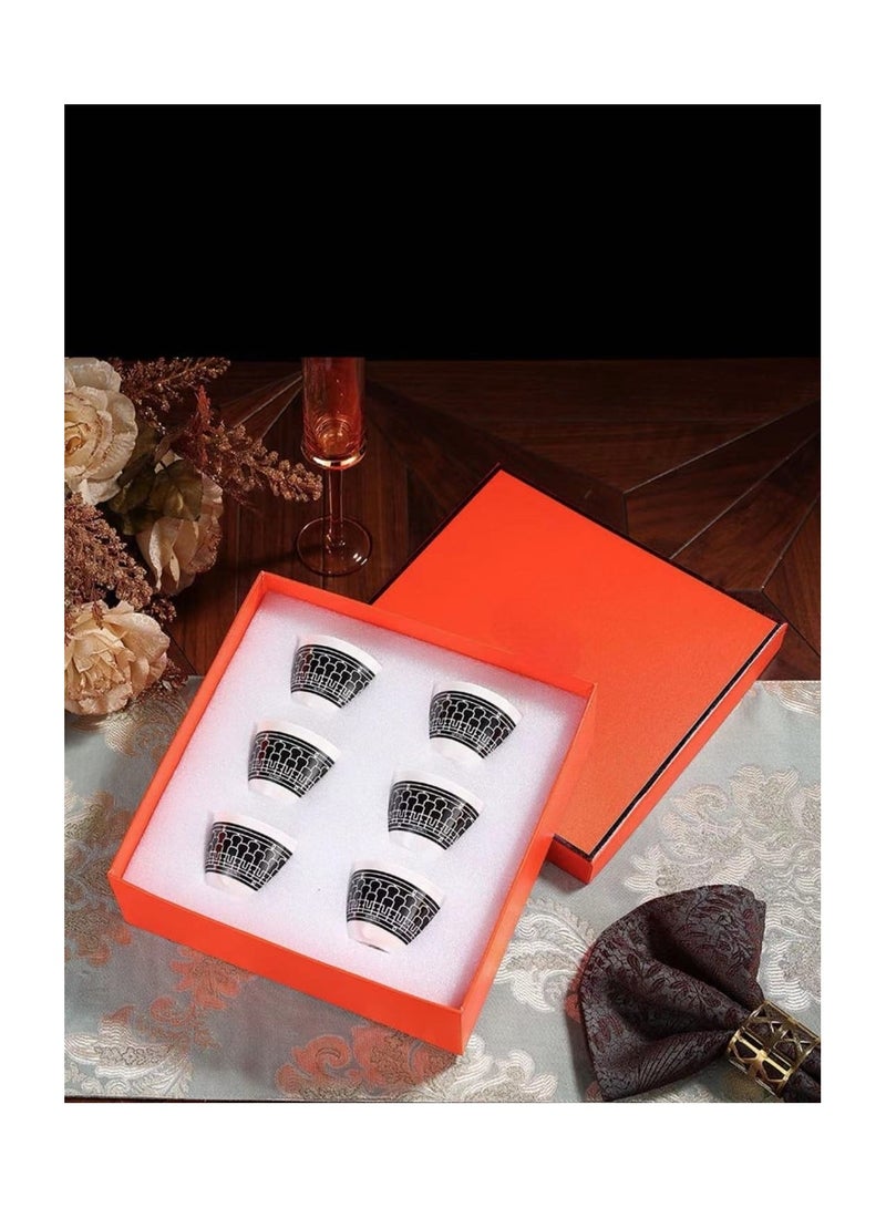 Madina Elegant Porcelain Espresso Cup Set