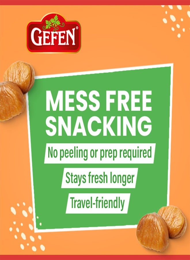 Gefen Organic Whole Peeled and Roasted Chestnuts, 5.2oz (10 Pack) | Chestnuts Peeled and Ready to Eat | Great for Cooking & Baking | Gluten Free | Kosher - Image 5