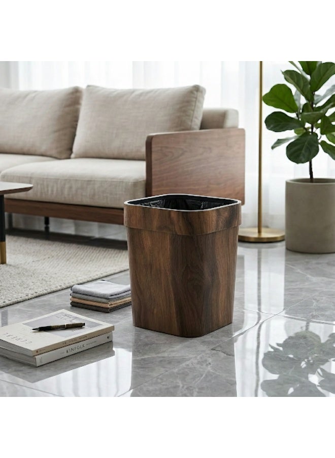 المفرج سلة مهملات أنيقة بسعة 10 لتر – تصميم عملي مثالي لغرف النوم، الحمام، المكاتب والمطبخ - Image 2