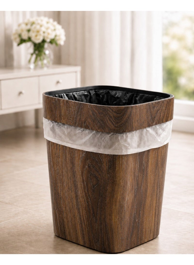 ALMUFARREJ 10L Elegant Waste Bin – Versatile & Stylish Design for Bedroom, Bathroom, Office & Kitchen - Image 1
