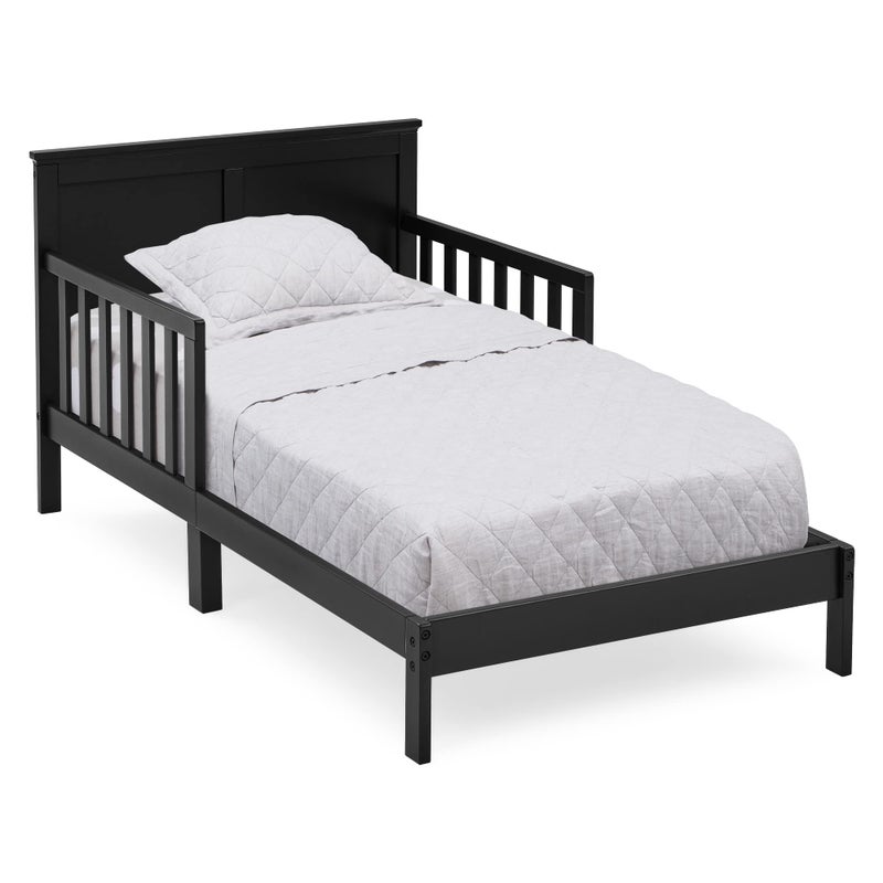 Delta CHILDREN Delta Children Collins Wood Toddler Bed Greenguard Gold Certified Midnight Grey