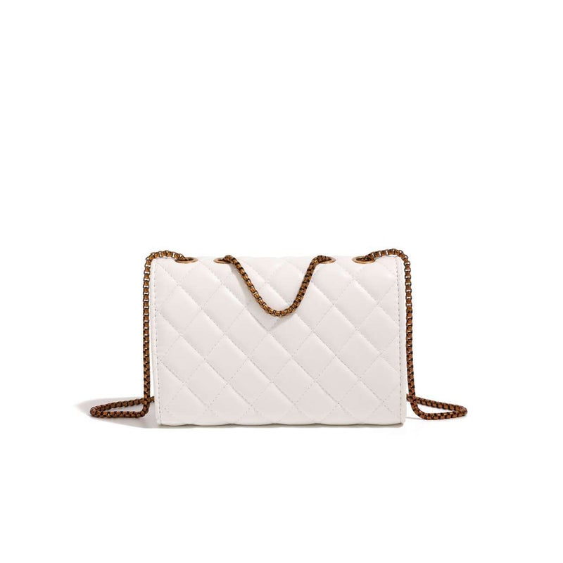 Underarm Bag Women'S Fashion Retro Large Capacity Rhombic Chain Beautiful Texturized Shoulder Crossbody Bag Trendy - Image 5