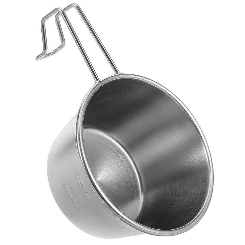 Stainless Steel 200ml Outdoor Camping Bowl Portable Boiling Water Cup For Hiking Picnic - Image 2