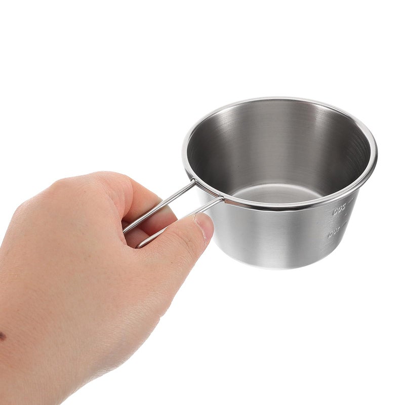 Stainless Steel 200ml Outdoor Camping Bowl Portable Boiling Water Cup For Hiking Picnic - Image 4