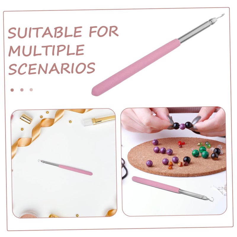 Pink Bracelet Helper Tool Retractable Fastening Accessory for Easy Secure Jewelry Application - Image 4