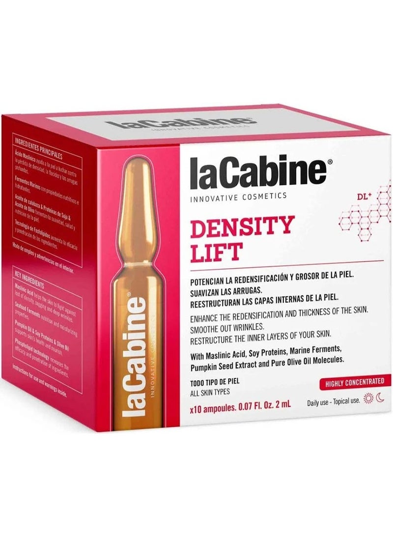 La Cabine Density Lift Concentrated Ampoules 10x2ml - Image 1
