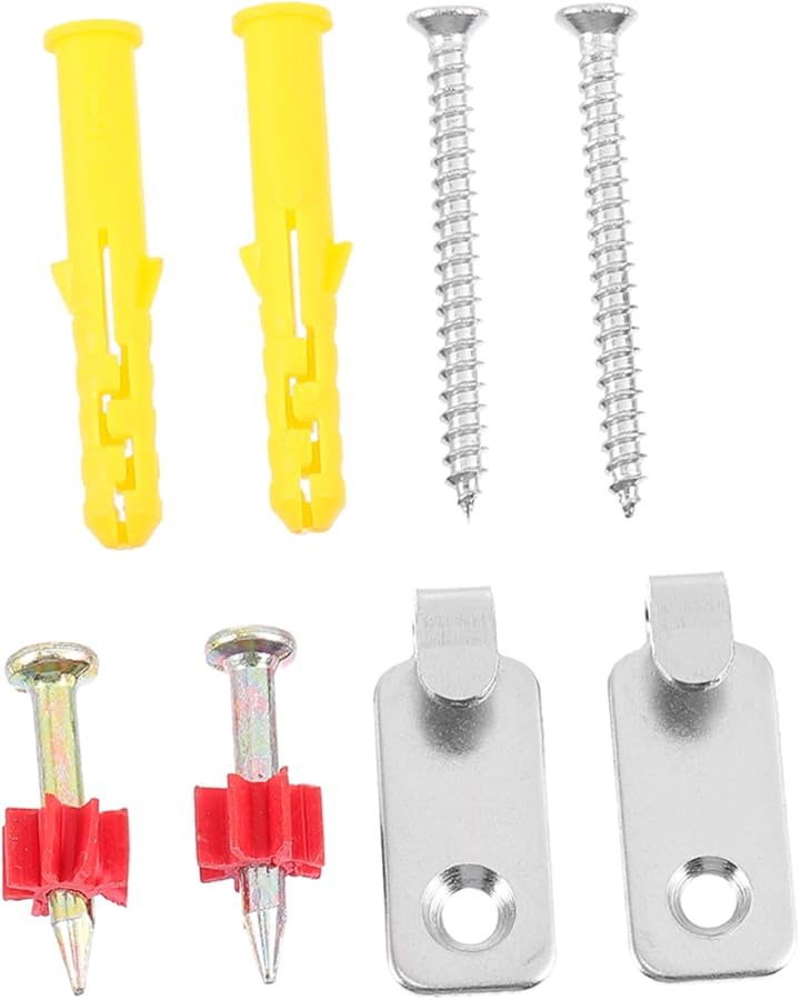 Tehaux 4 مجموعات من مجموعة خطاف إطار الصورة مع أدوات التثبيت لتعليق الصور والجداريات الفنية بسهولة - Image 1