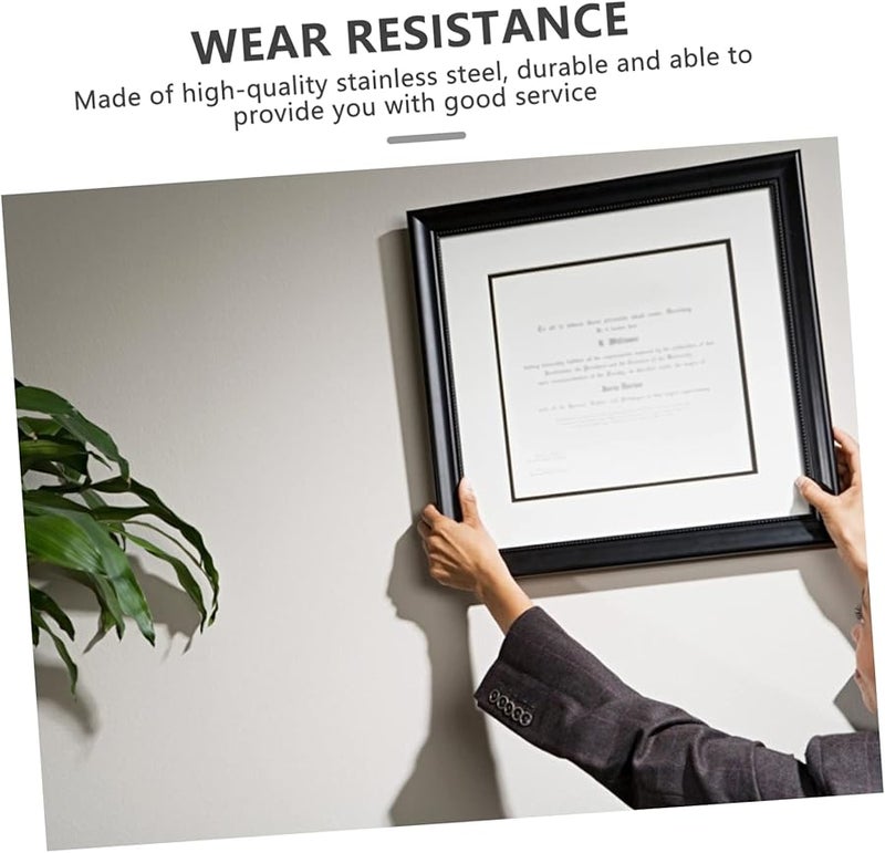 Tehaux 4 مجموعات من مجموعة خطاف إطار الصورة مع أدوات التثبيت لتعليق الصور والجداريات الفنية بسهولة - Image 5