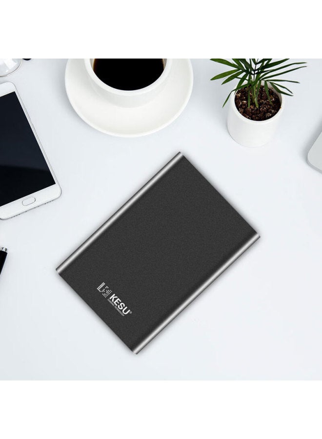 Kesu Portable Hard Drive, Large Capacity, Encrypted, 320gb, Usb3.0, K201, 2.5-inch, Premium Metal, Space Gray, External Storage, File And Photo Backup, Large Usb Flash Drive - Image 4