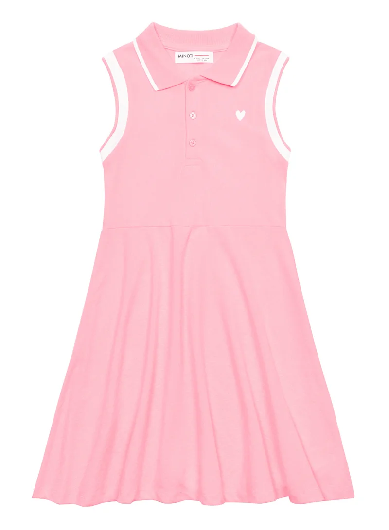 MINOTI Girls Sleeveless Polo Dress