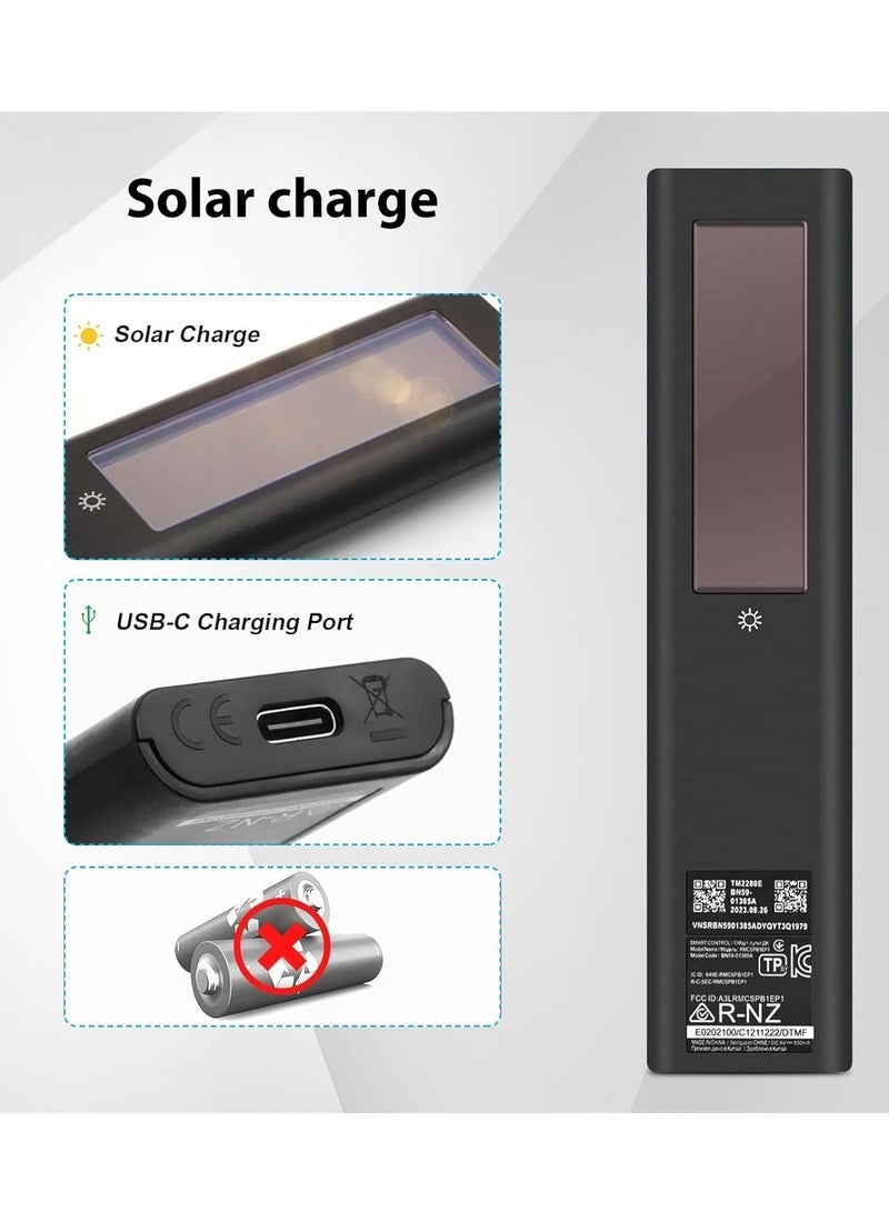 PopZa "Universal Samsung Remote Control with Eco-Friendly Solar Charging" - Image 5