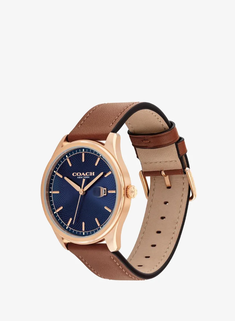 كوتش Oliver Rose Gold-Tone 41mm Watch