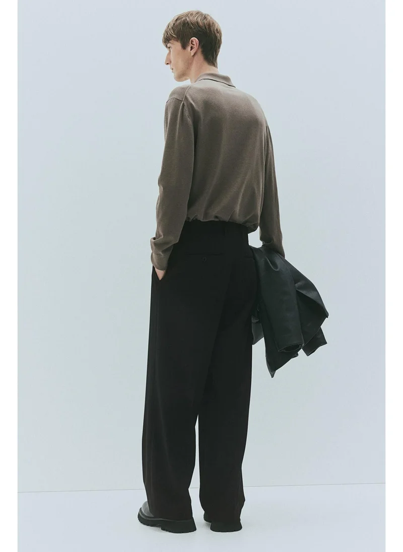 H&M Loose Fit Tailored trousers