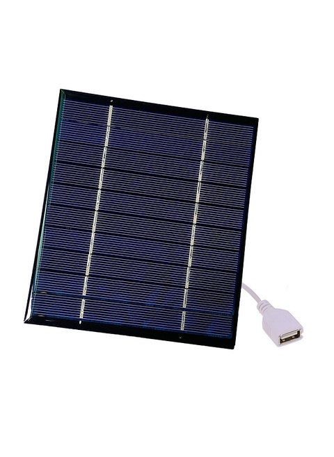 2.5W/5V/3.7V Portable Solar Charger With USB Port Compact Solar Panel Phone Charger For Camping Hiking Travel
