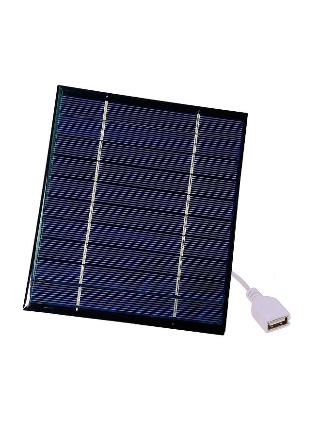 2.5W/5V/3.7V Portable Solar Charger With USB Port Compact Solar Panel Phone Charger For Camping Hiking Travel