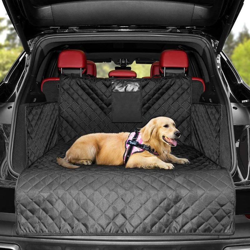 SUV Car Boot Protective Pad: Gray Oxford Cloth, Waterproof & Easy To Clean - Pet-Friendly Design, Secure Snug Fit for SUV Pet Owners, Family Road Trips & Daily Errands - Image 3