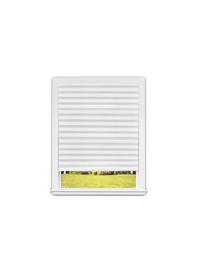 Redi Shade Redi Shade No Tools Original Light Filtering Pleated Paper Shade White, 36 in x 72 in, 6 Pack  - Image 1