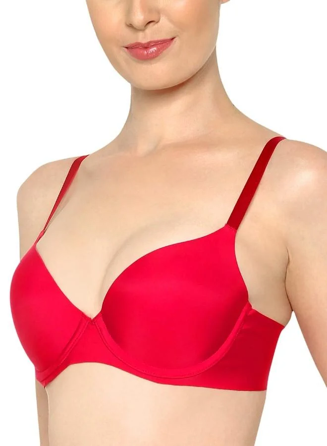Triumph Triumph International Women's Push-Up Push Ups Bra (123I050_Red Passion_32c)