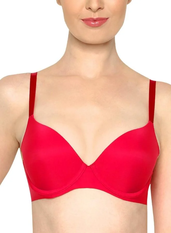 Triumph Triumph International Women's Push-Up Push Ups Bra (123I050_Red Passion_32c)