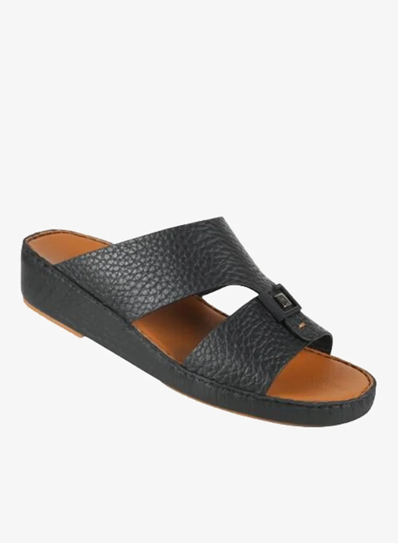 بارجيل أونو 008-3897 Barjeel Uno Mens Arabic Sandals BSP1-63 Black