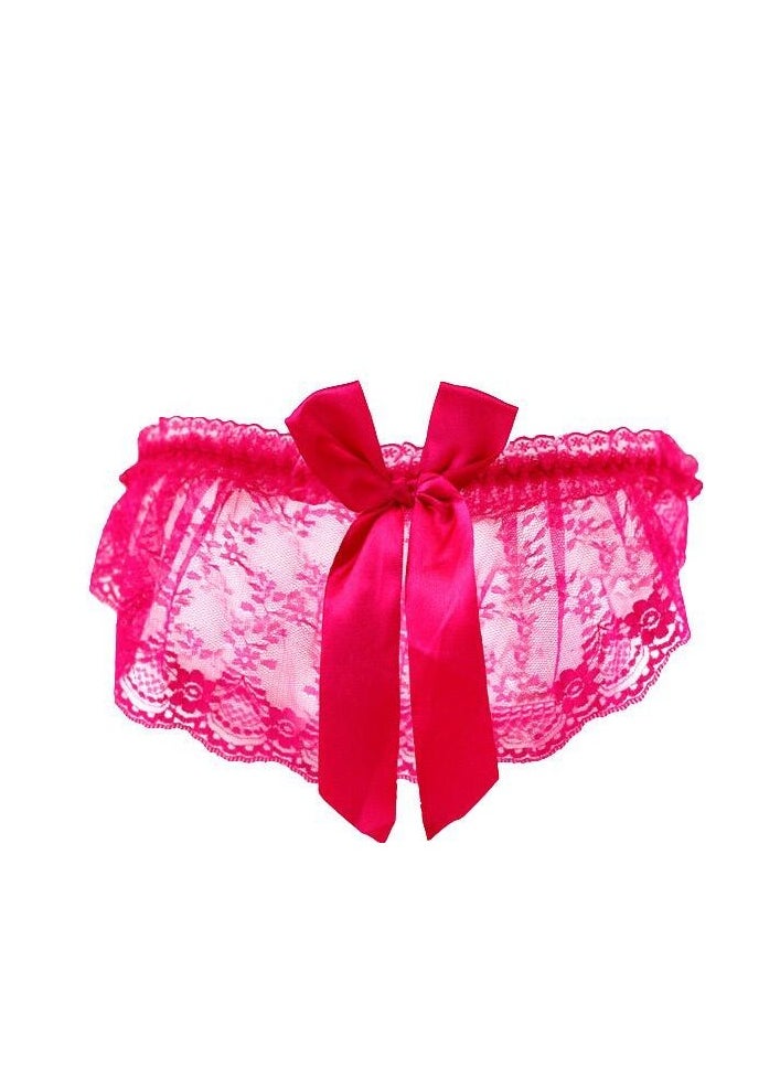 Generic Lace Thong Underwear Low Waist G-String Briefs Lingerie Panty.  - Image 2