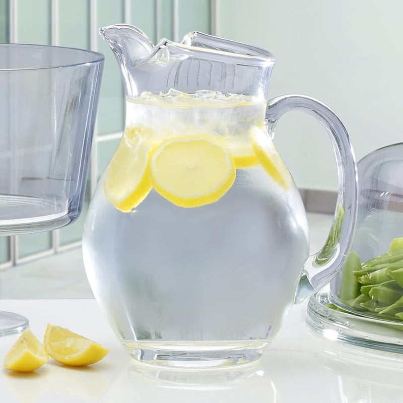 Mikasa 5136551 Napoli Glass Beverage Pitcher Clear, 70 Ounce - Image 4