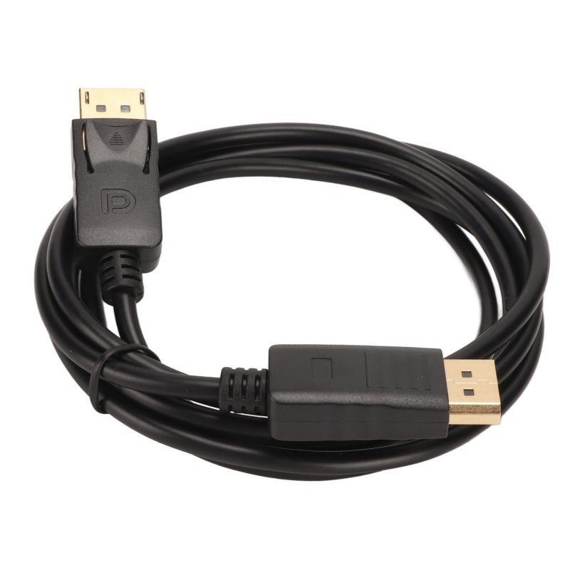 4K DisplayPort Cable 24K Gold Plated Connectors Anti-Interference DP to DP Cord - 5 Layer Shielding Flexible PU Wire for Monitor TV Projector VR Headset - Image 4