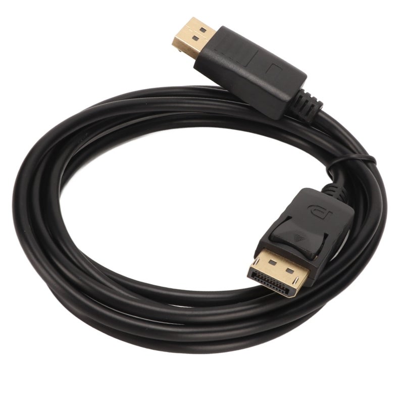 4K DisplayPort Cable 24K Gold Plated Connectors Anti-Interference DP to DP Cord - 5 Layer Shielding Flexible PU Wire for Monitor TV Projector VR Headset - Image 3
