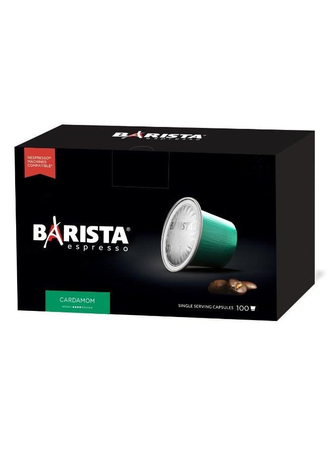 Barista Capsules Cardamom 100x6g