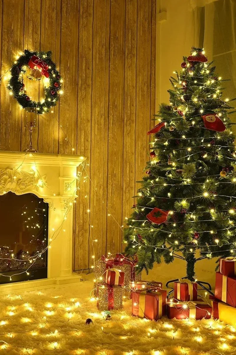 موبي 100 LEDs with Plug LED Can Be Used for Christmas Valentine's Day Special Occasions LED 10 Meters