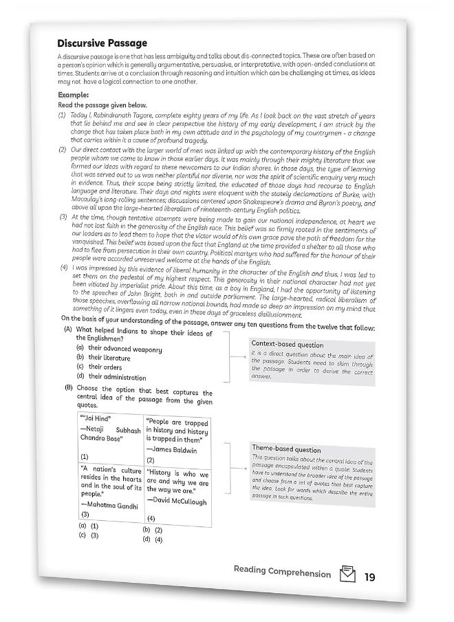 Educart TERM 1 ENGLISH MCQ Class 10 Question Bank Book 2021  - Image 4