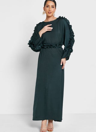 Ruched Detail Kaftan - pzsku/ZBF47541CF2975EAFC0C3Z/45/_/1698929166/99d58195-f8bf-4878-9794-9c23ce712a15