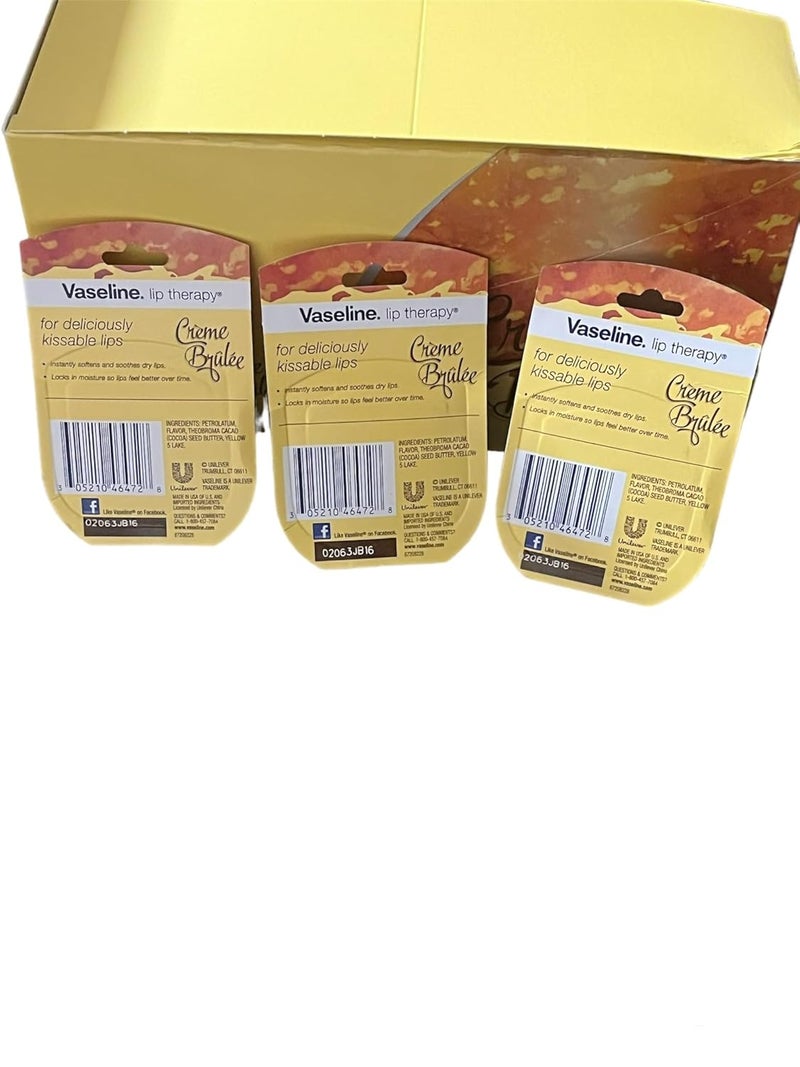 Vaseline Lip Creme Brulee Size 25z Vaseline Lip Therapy Creme Brulee 25z - Image 2