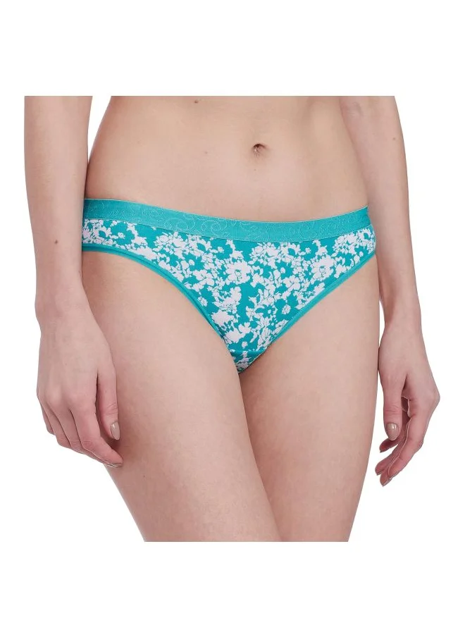 جوكي Jockey 3002 Women Medium Coverage Super Combed Cotton Elastane Stretch Mid Waist Bikini with Exposed Waistband and StayFresh Treatment
