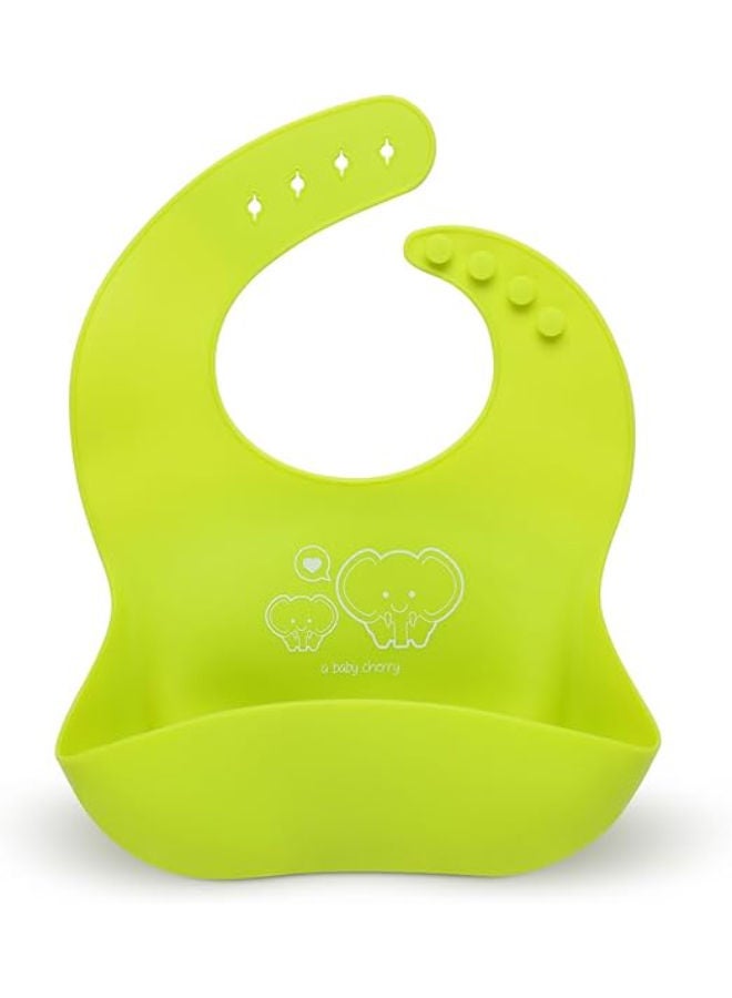Silicone Bib For Feeding Infants And Toddlers - Image 1
