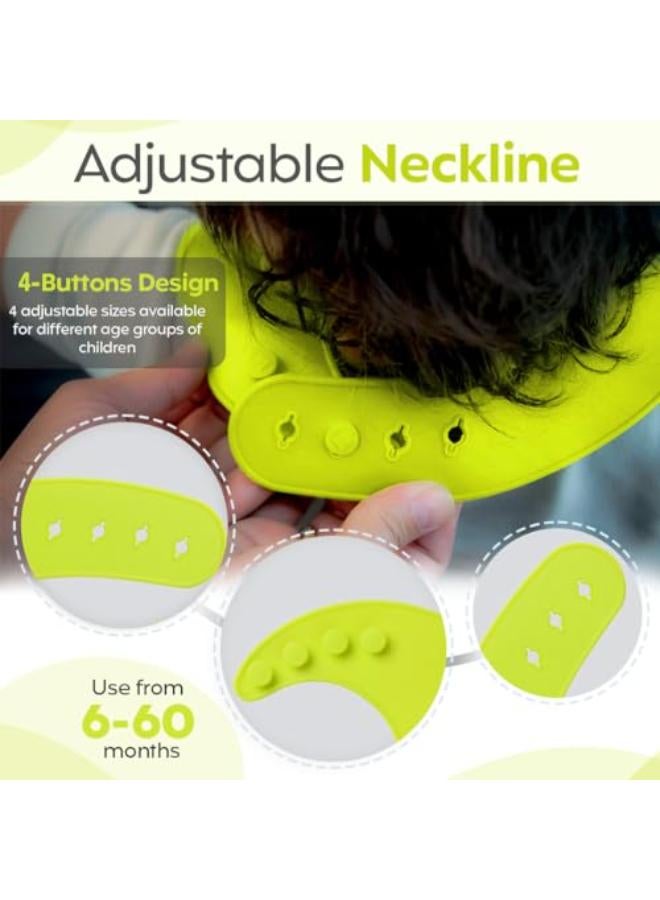 Silicone Bib For Feeding Infants And Toddlers - Image 4