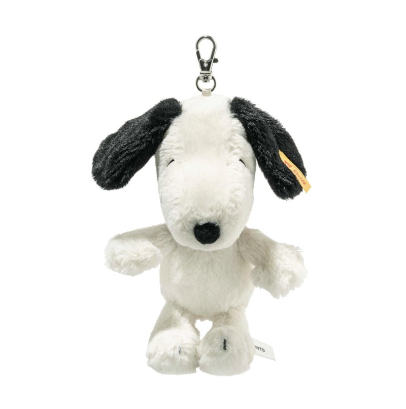 Steiff Handcrafted Since 1880 Premium Plush Officially Licensed Peanuts Gang Snoopy Friends Pendant Charm Keychain 6 Snoopy - Image 2